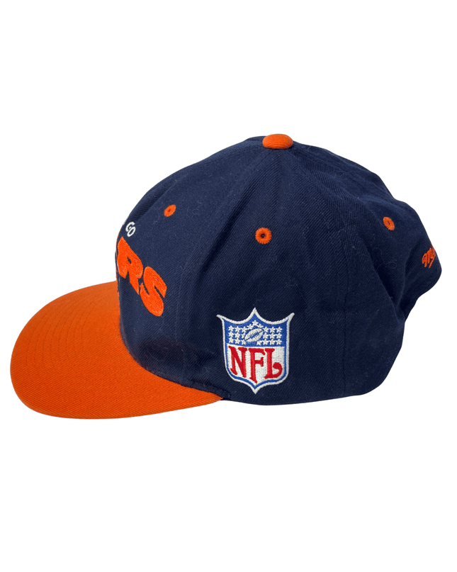 Mitchell & Ness Chicago Bears Navy & Orange Vintage Snapback Cap
