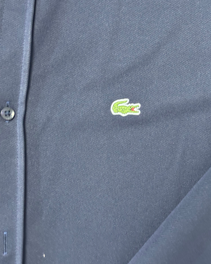 Lacoste Slim Fit Deep Navy Blue Dress Shirt
