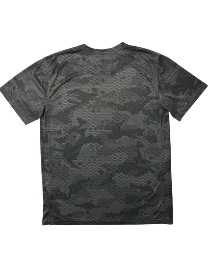 Nike Dri-Fit Camo Grey & Black Training T-Shirt