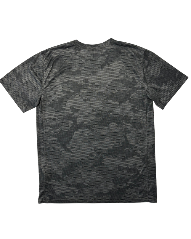 Nike Dri-Fit Camo Grey & Black Training T-Shirt