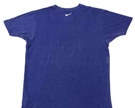 Nike Just Run Athletic Heather Blue Running T-Shirt