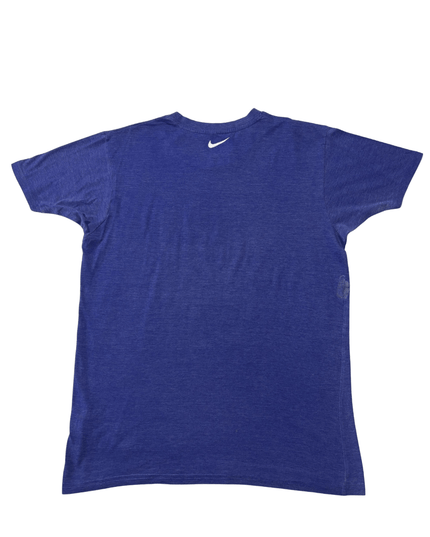 Nike Just Run Athletic Heather Blue Running T-Shirt