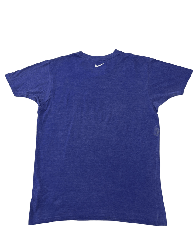 Nike Just Run Athletic Heather Blue Running T-Shirt