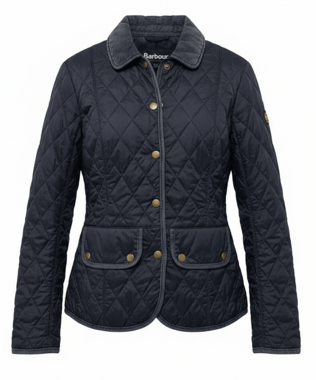 Barbour Navy Blue Quilted Heritage Jacket