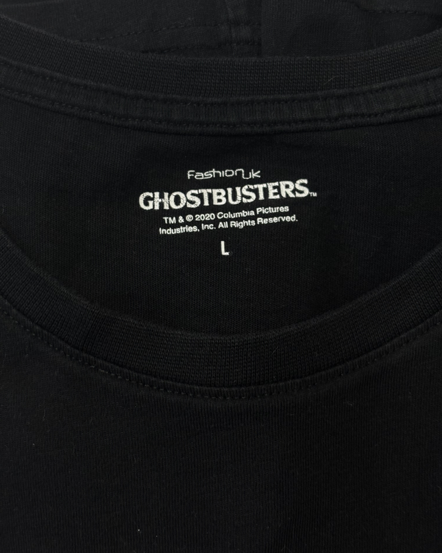 Ghostbusters Classic Logo Black by Fashion UK Graphic T-Shirt - M