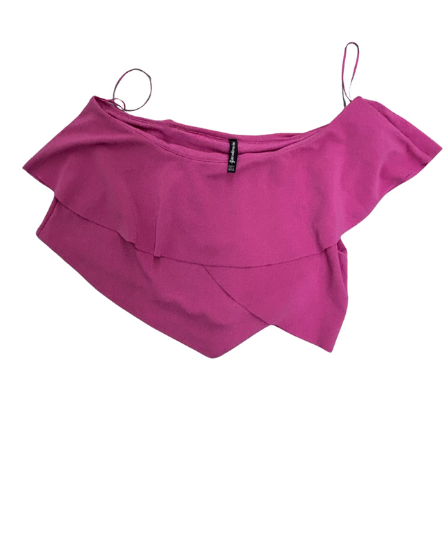 Stradivarius Pink Cropped Top - S