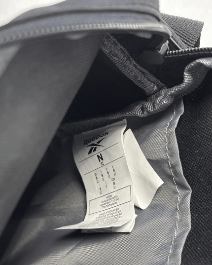 Reebok Classic Black Logo Crossbody Sling Bag