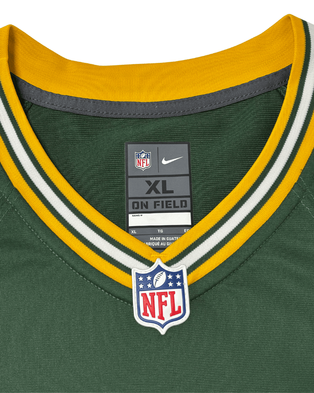 Nike Green Bay Packers NFL Jersey Green & Gold - Number 2