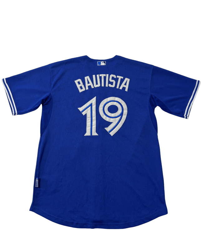 MLB Toronto Blue Jays Jose Bautista #19 Majestic Authentic Collection Jersey