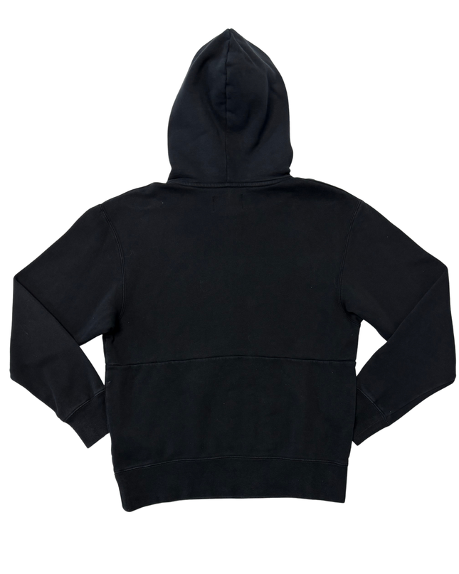 Jordan Black Standard Fit with White Jumpman Logo Pullover Hoodie