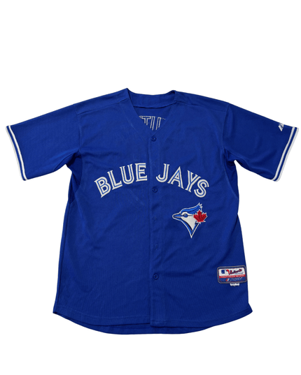 MLB Toronto Blue Jays Jose Bautista #19 Majestic Authentic Collection Jersey