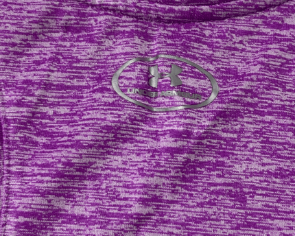 Under Armour Purple HeatGear Racerback Tank Top