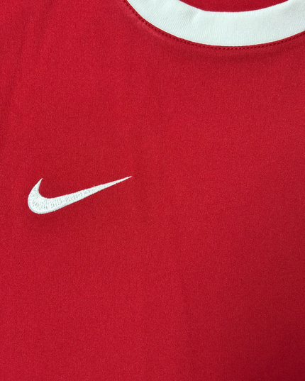 Nike Retro Red & White Trim Football Training Jersey