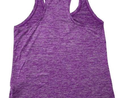 Under Armour Purple HeatGear Racerback Tank Top