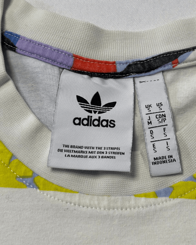 Adidas Originals “Love Unites” Multicolor Graphic T-Shirt
