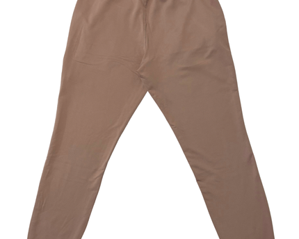 Gymshark Taupe/Dusty Rose White Piping Retro Joggers