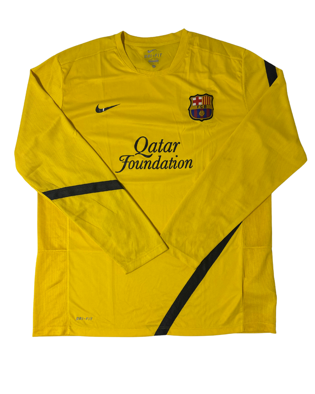 Nike FC Barcelona 2011-12 Qatar Foundation Away Jersey - L
