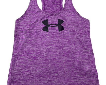 Under Armour Purple HeatGear Racerback Tank Top