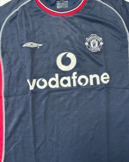 Umbro Manchester United 2002/03 Vodafone Away Jersey - L