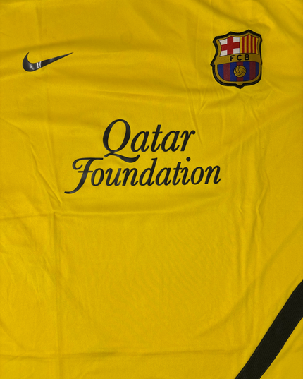 Nike FC Barcelona 2011-12 Qatar Foundation Away Jersey - L