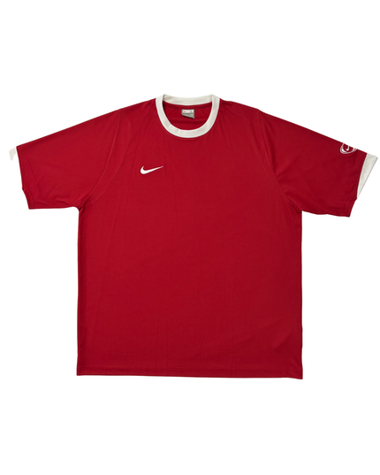 Nike Retro Red & White Trim Football Training Jersey