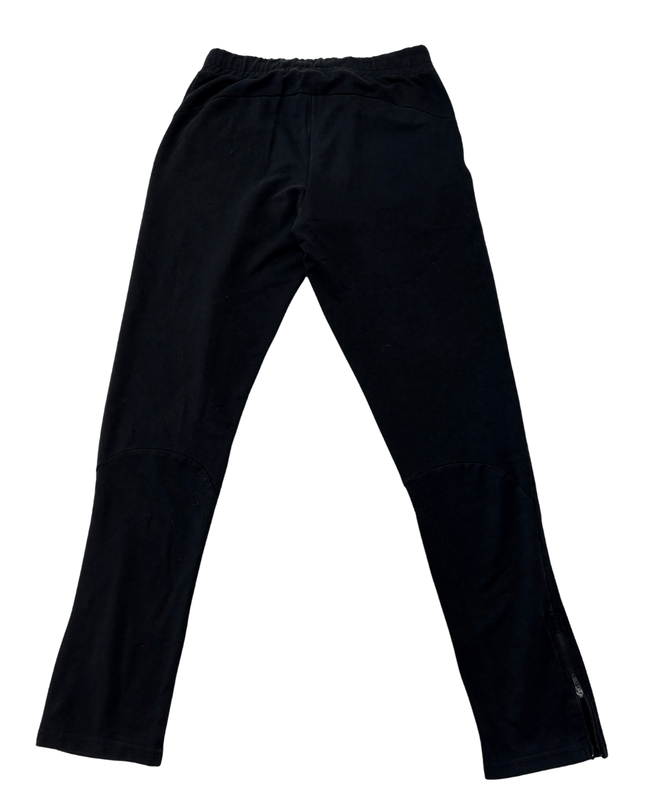 Gymshark Black Tapered Fit with Ankle Zips Joggers