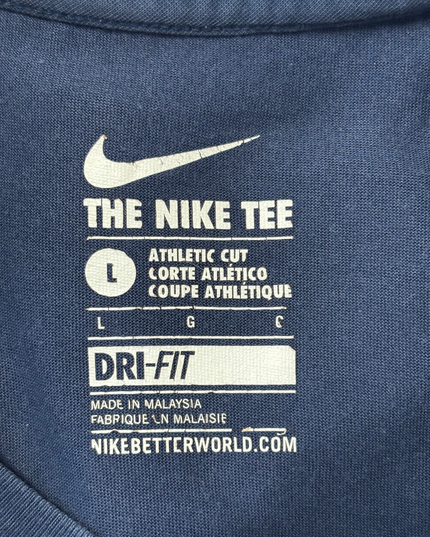 Nike SB Dri-Fit Navy Blue Skateboarding Graphic T-Shirt - L