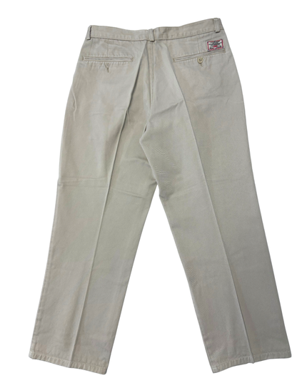 Levi’s Vintage Beige Classic Straight Fit Pleated Chino Pants –