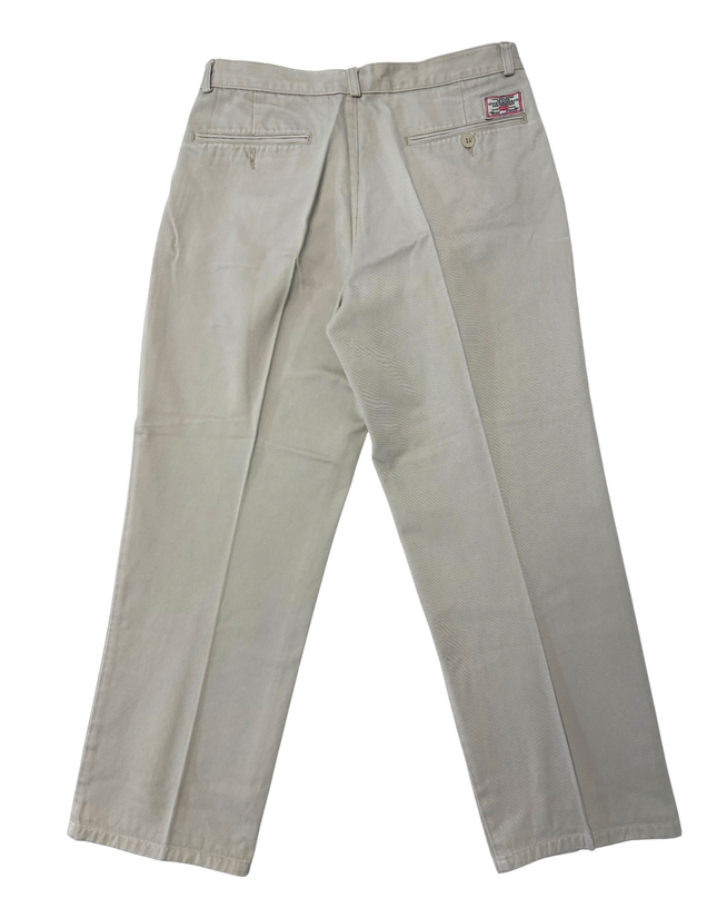 Levi’s Vintage Beige Classic Straight Fit Pleated Chino Pants –