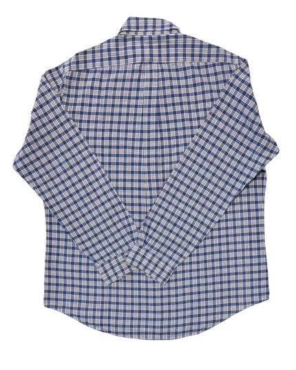 Ralph Lauren Classic Fit Navy & White Check Oxford Shirt - XL