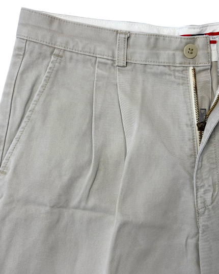 Levi’s Vintage Beige Classic Straight Fit Pleated Chino Pants –