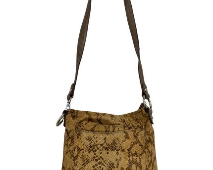 Kathy Van Zeeland Y2K Snakeskin Crossbody Bag