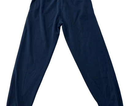 Gymshark Crest Navy Blue Tapered Joggers Sweatpants
