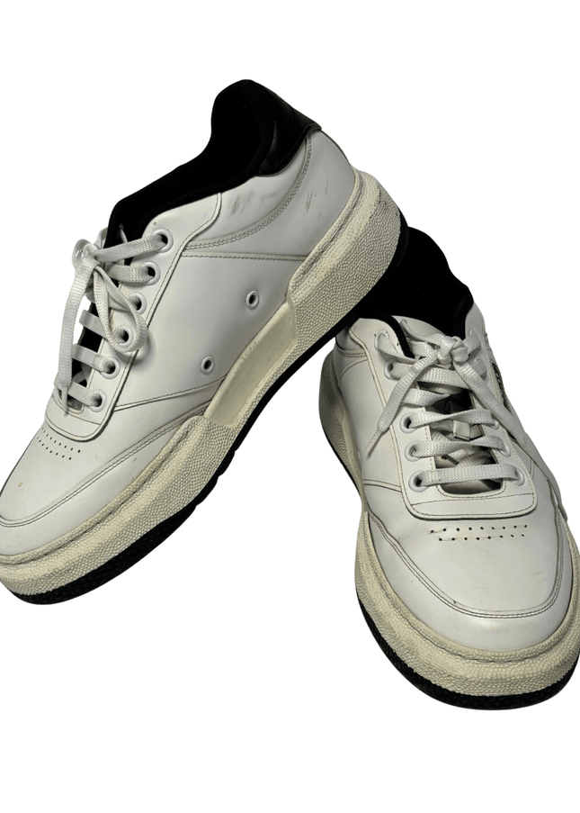 Paul Smith Hackney Leather Sneakers | White & Black