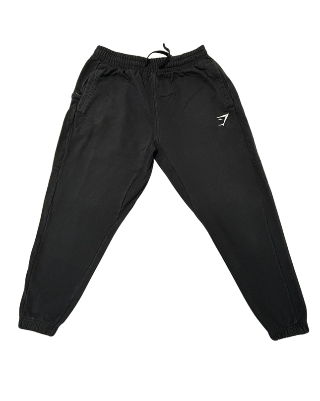 Gymshark Black Slim Fit Training Joggers - S | Waist: 30"