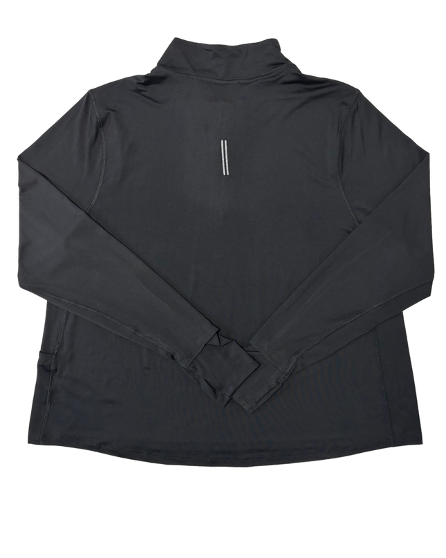 Nike Dri-FIT Black Half-Zip Running Long Sleeve Top