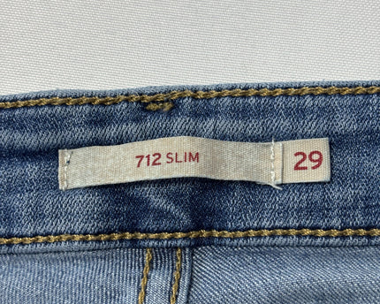 Levi's 712 Slim Blue Jeans