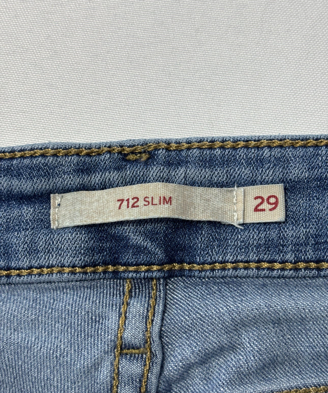 Levi's 712 Slim Blue Jeans