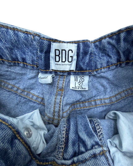 Wide Leg Multi Patch Jeans - XS | Waist 24