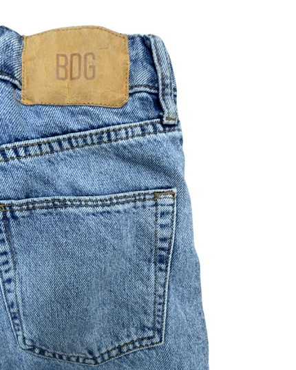 Wide Leg Multi Patch Jeans - XS | Waist 24