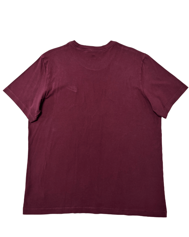 Nike “The Nike Tee” Maroon Essential Logo T-Shirt
