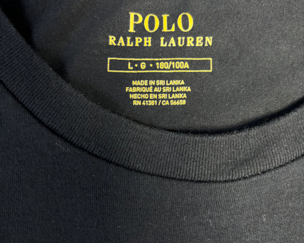 Polo Ralph Lauren Black Classic Crew Neck T-Shirt