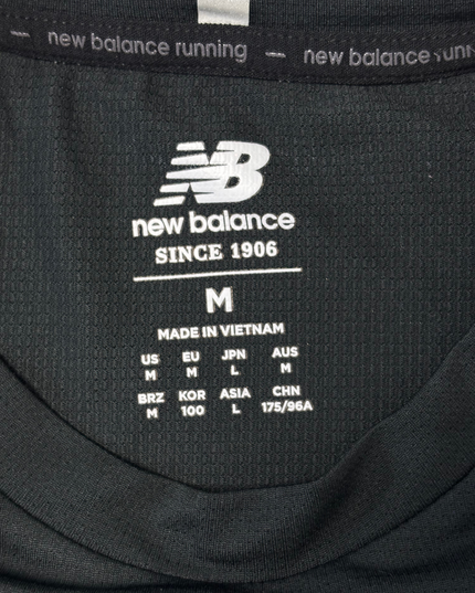 New Balance Running Black Dry Performance T-Shirt
