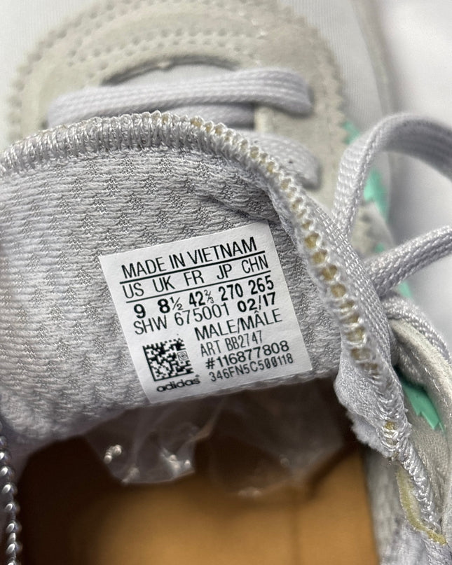 Adidas Grey Three Stripes Boost Sneakers