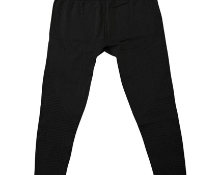 Gymshark Seamless Black High-Waist Perforated Knit Leggings
