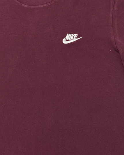 Nike “The Nike Tee” Maroon Essential Logo T-Shirt