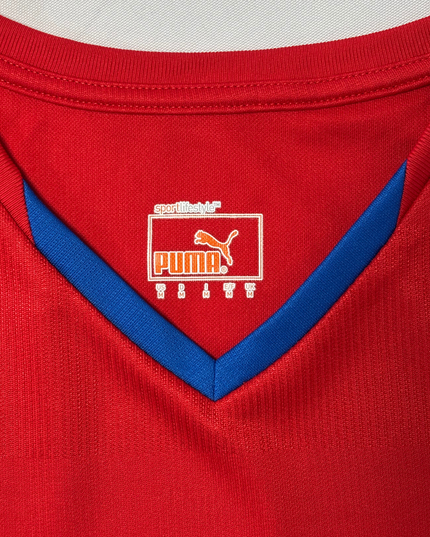 Puma Red & Blue Football Training Jersey