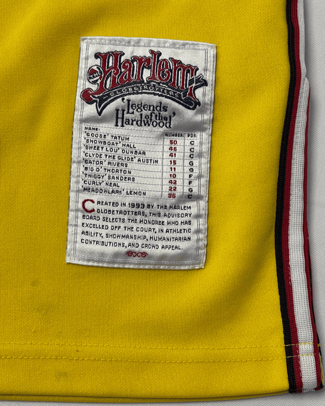 Vintage Platinum FUBU x Harlem Globetrotters 'Curly' Neal #22 Basketball Jersey