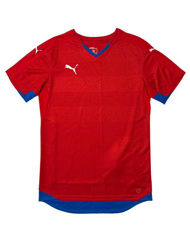 Puma Red & Blue Football Training Jersey