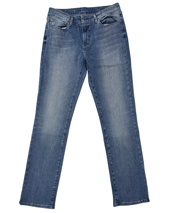 Levi’s Demi Curve Mid-Rise Bootcut Blue Stretch Denim Jeans